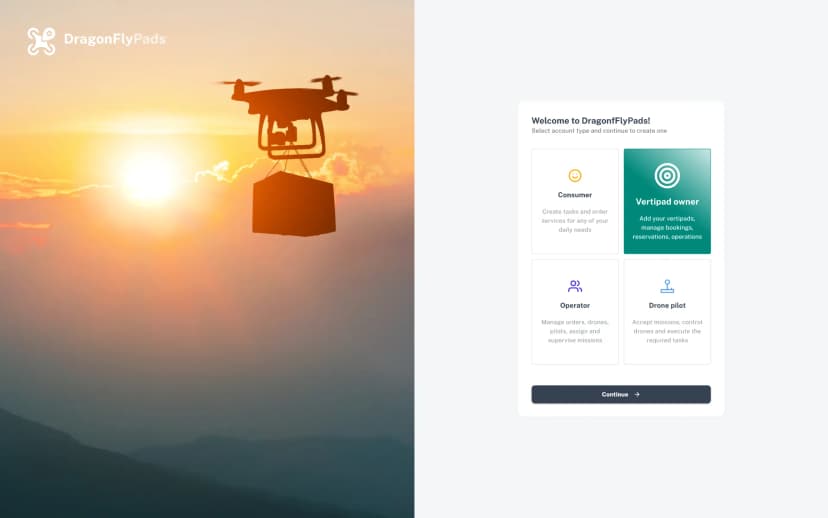 DragonFlyPads UI Screenshot 1
