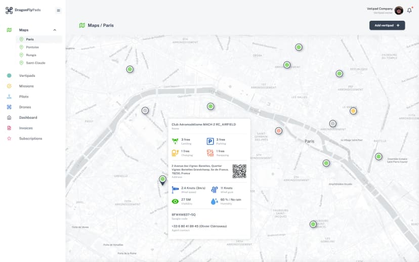 DragonFlyPads UI Screenshot 3